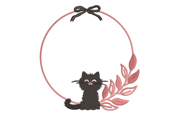 Black Cat Bowed Crest Border Custom Review