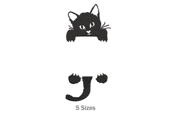 Black Cat Split Monogram: Whimsical Embroidery Review