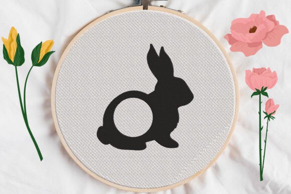 Bunny Silhouette Monogram Frame: Boutique Review