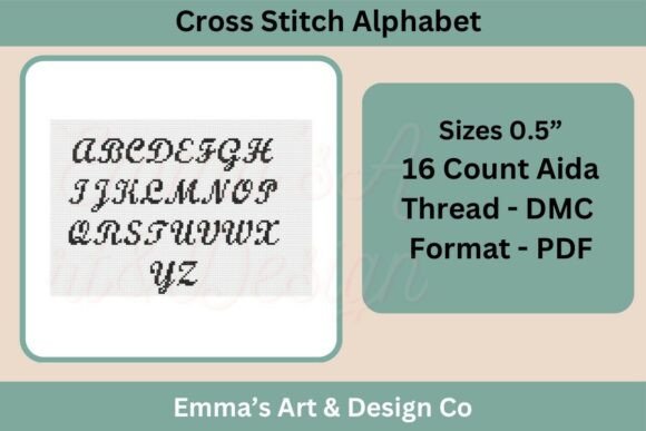 Elegant Cross Stitch Alphabet Pattern Review