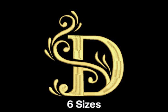 Elegant Gold Letter D: A Seasonal Embroidery Review