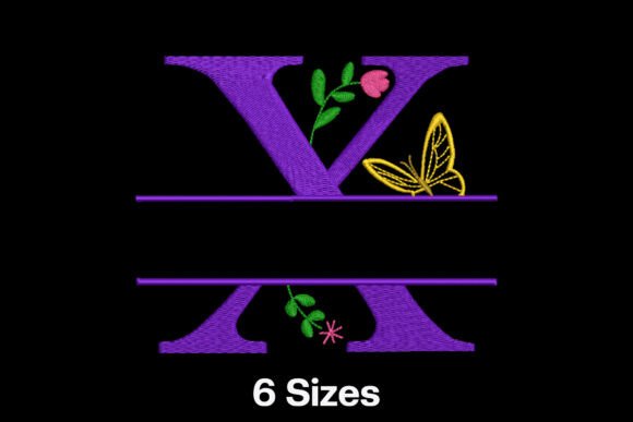 Floral Split Letter X: A Designer’s Review