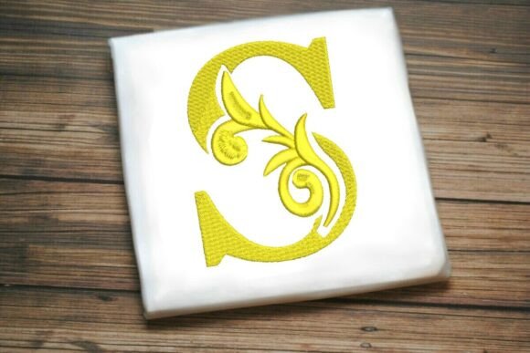 Flourished Leaf Monogram S: A Designer's Review