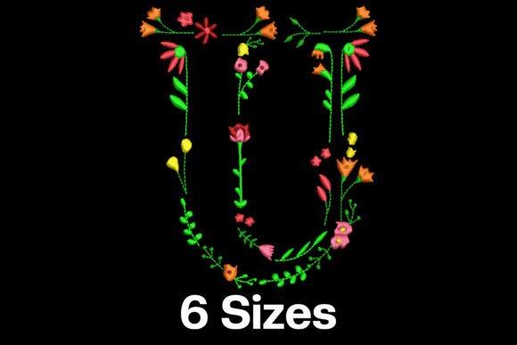 Flower Alphabet Letter U: A Designer’s Review