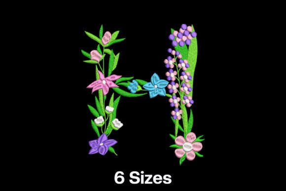 Flower Letter H: A Seasonal Embroidery Review
