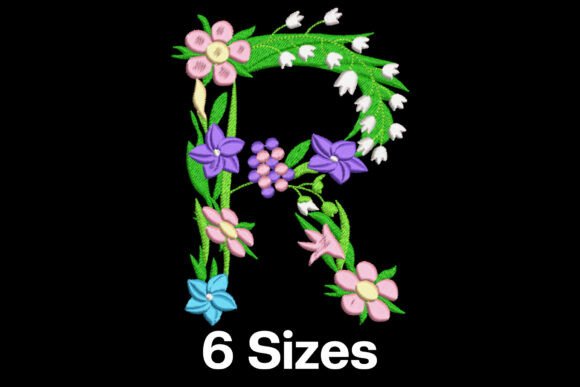 Flower Letter R: A Designer Review for Apparel