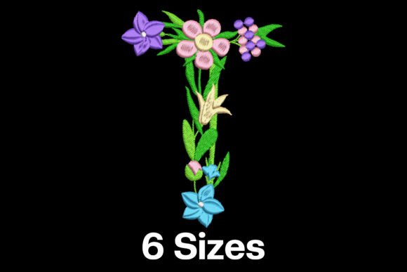Flower Letter T: An Etsy Seller’s Design Review