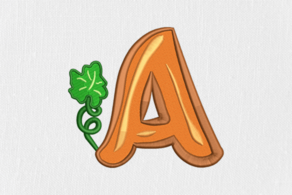 Letter A Autumn Monograms: A Designer's Review