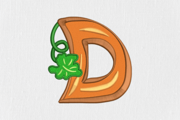 Letter D Autumn Monograms: A Designer's Review