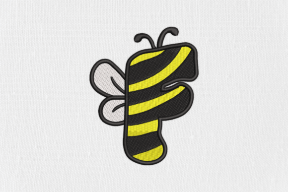 Letter F Bee Monograms: A Holiday Design Review