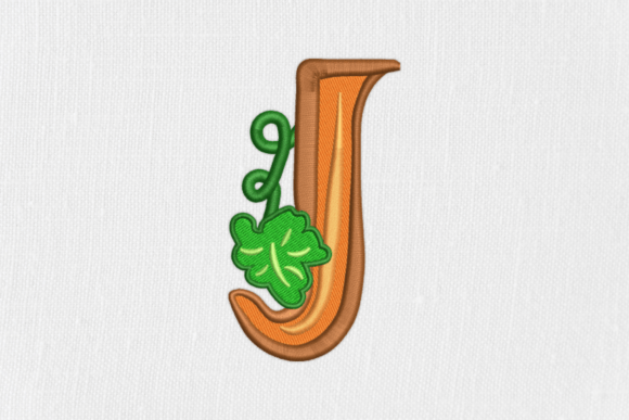 Letter J Autumn Monograms: A Designer’s Review