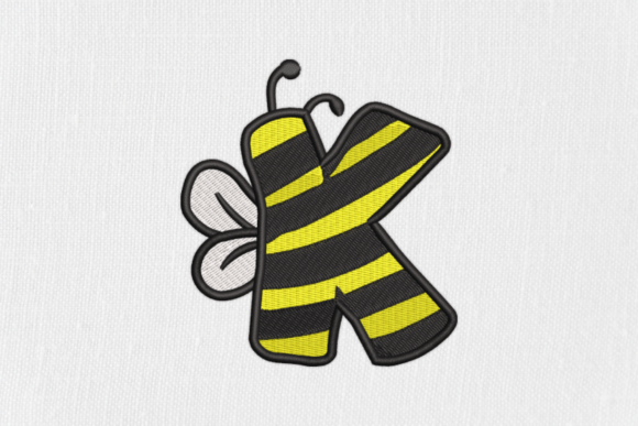 Letter K Bee Monograms: A Sweatshirt Design Review