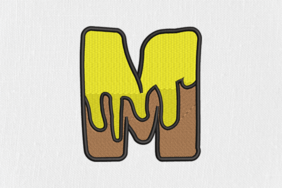 Letter M Bee Monograms: A Seasonal Embroidery Review