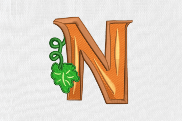 Letter N Autumn Monograms: A Business Design Review