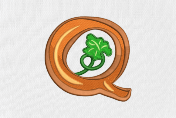 Letter Q Autumn Monograms: A Designer Review