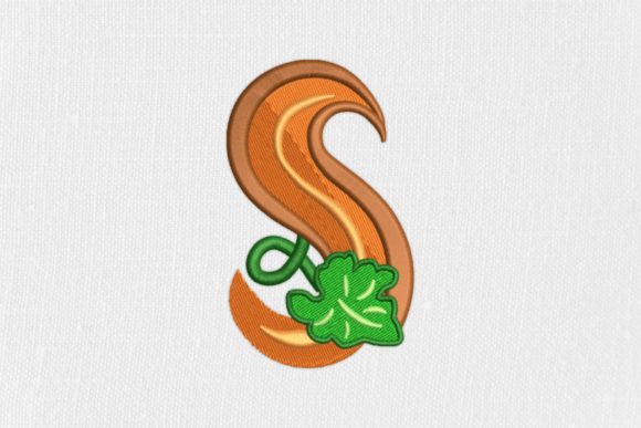 Letter S Autumn Monograms: A Designerβs Review