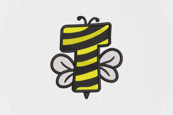 Letter T Bee Monograms: An Etsy Seller Review