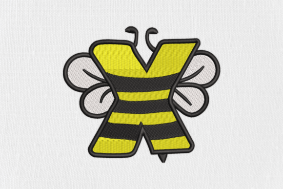 Letter X Bee Monograms: A Craft Fair Review