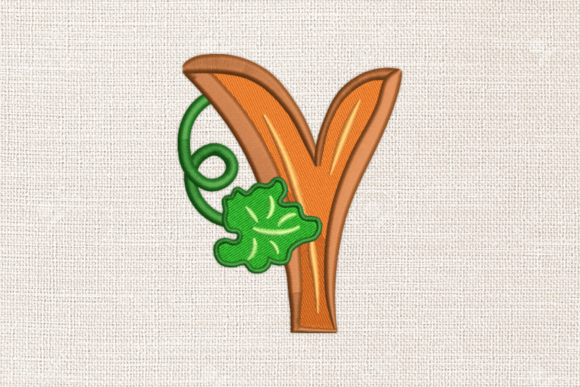 Letter Y Autumn Monograms: A Designer’s Review