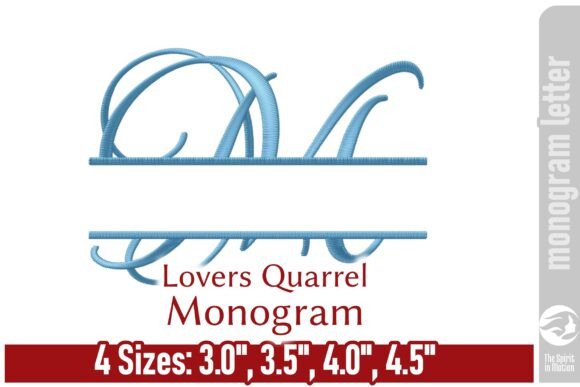 LQ Monogram Letter M: Seasonal Elegance
